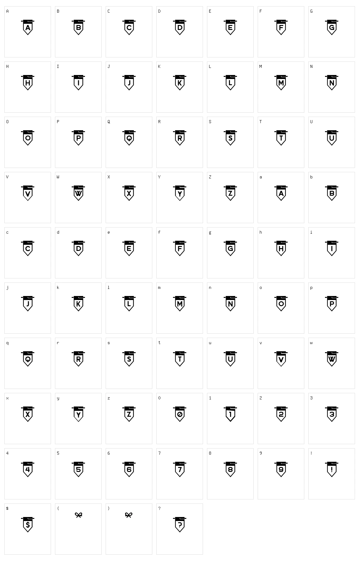 Birthdays and Parties Character Set