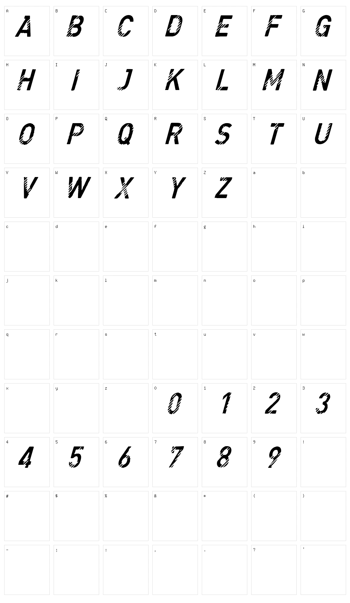 CF Denim Jeans Character Set