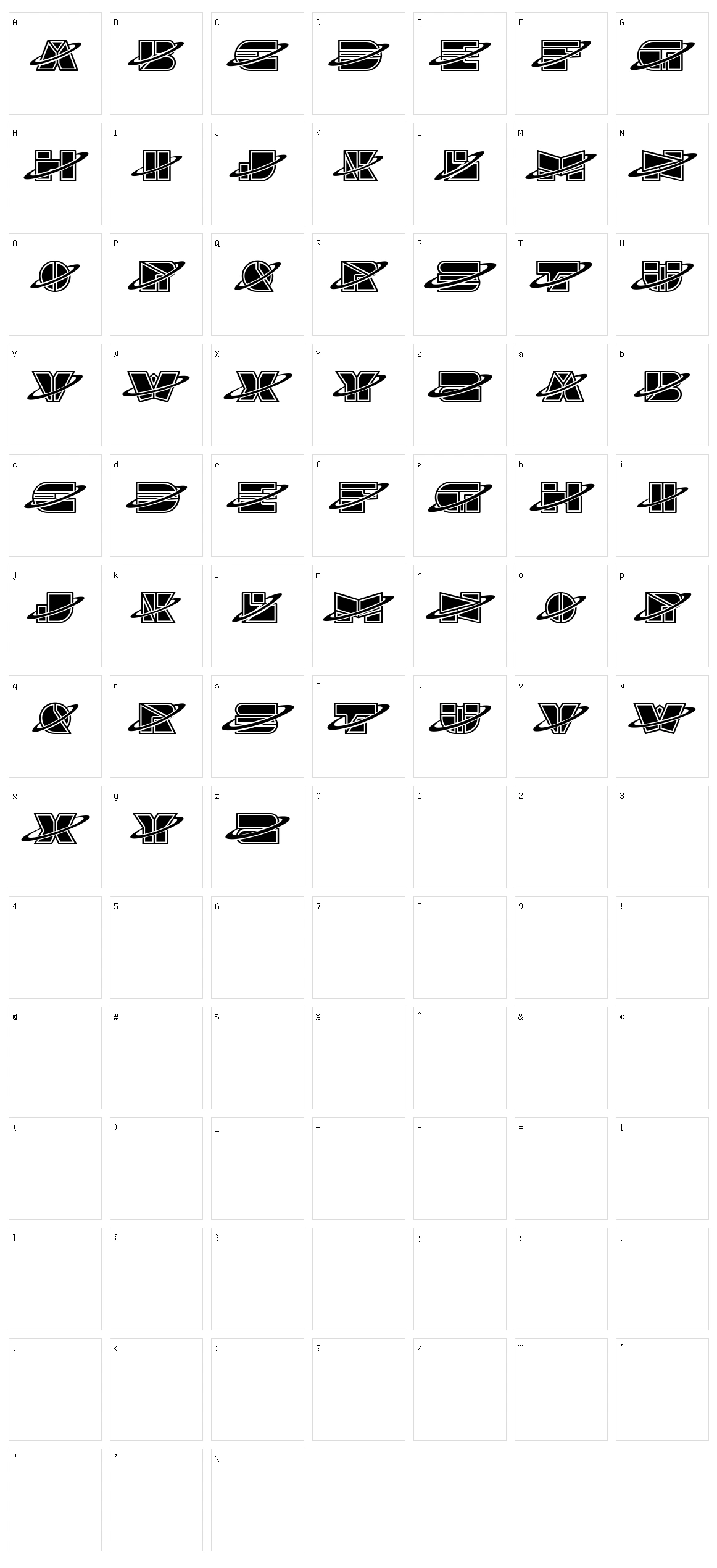 Channel Character Set