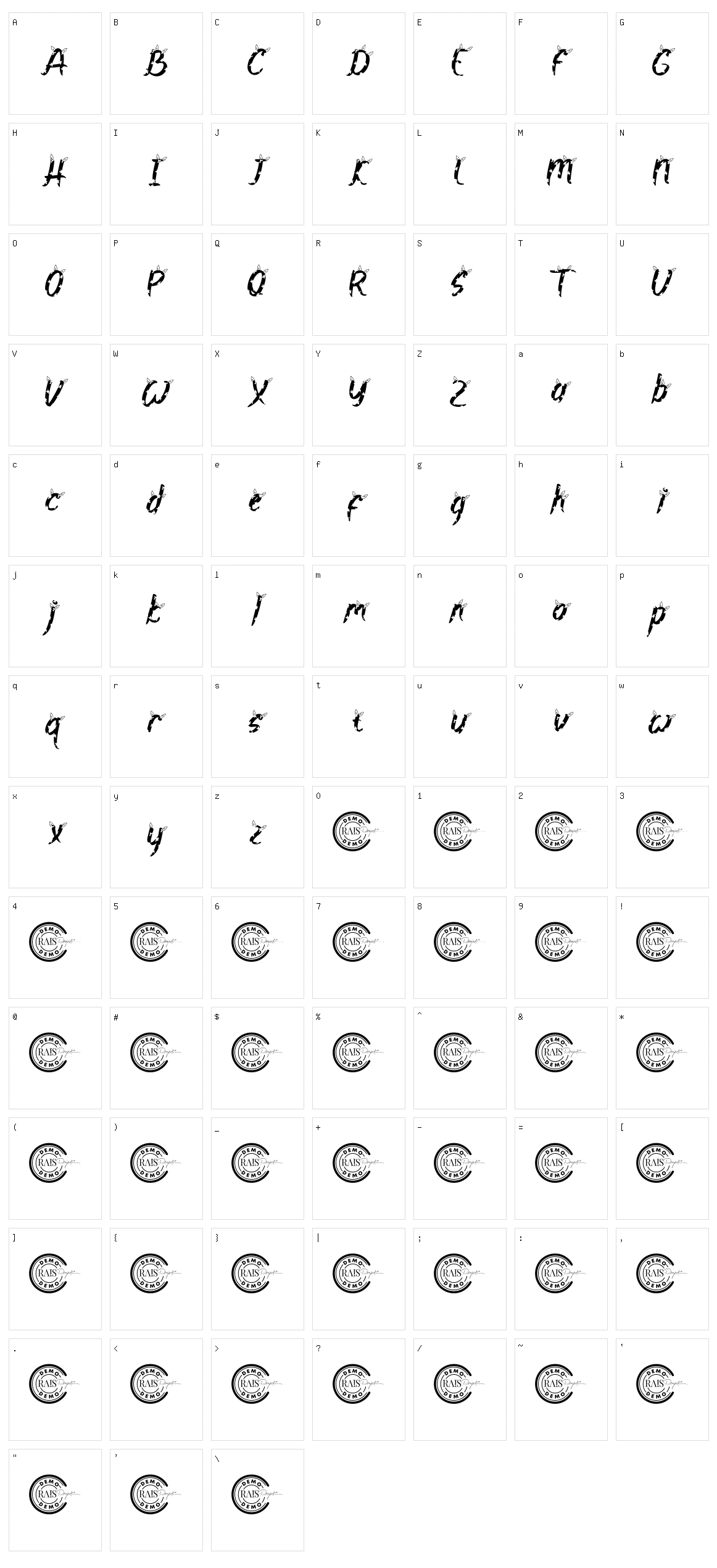 Cow Farm Character Set