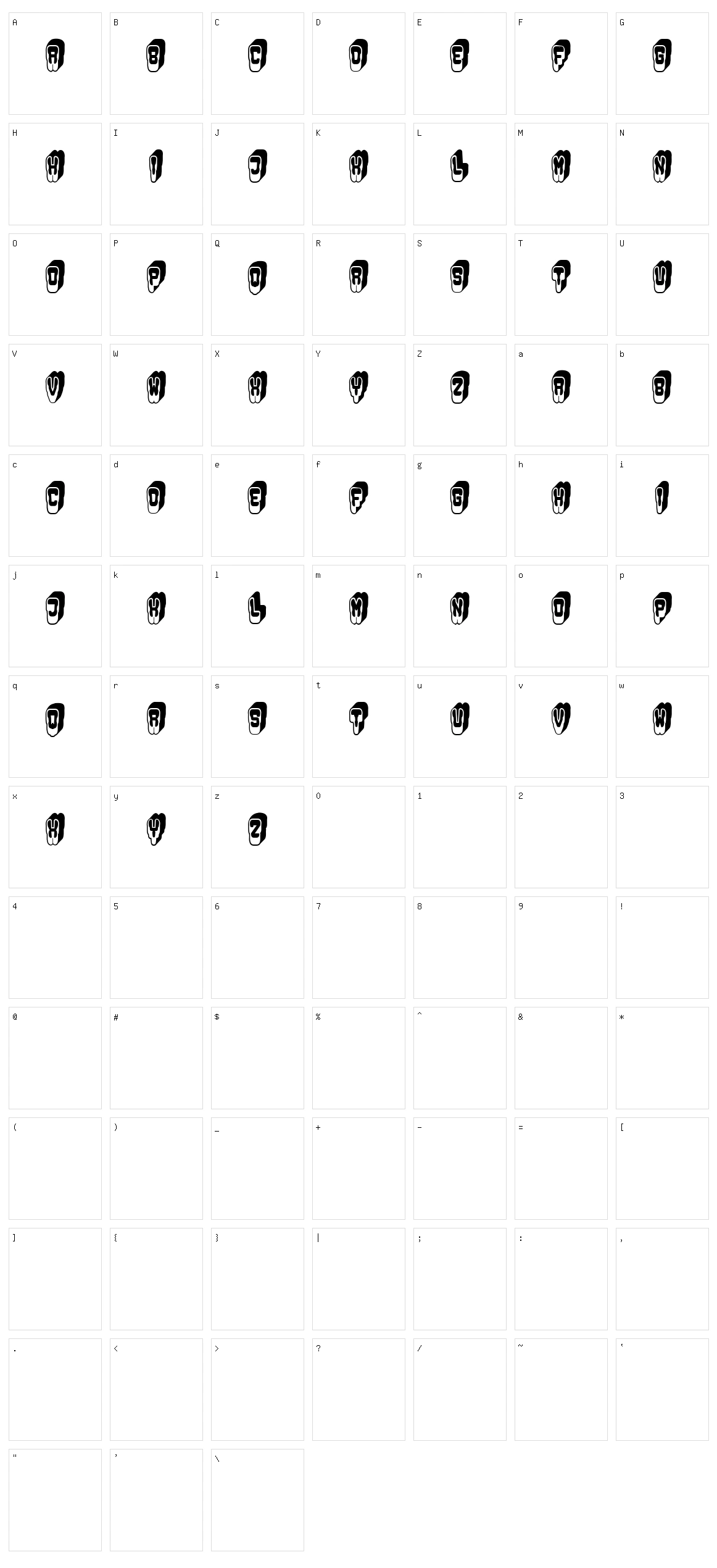 Dentist Character Set