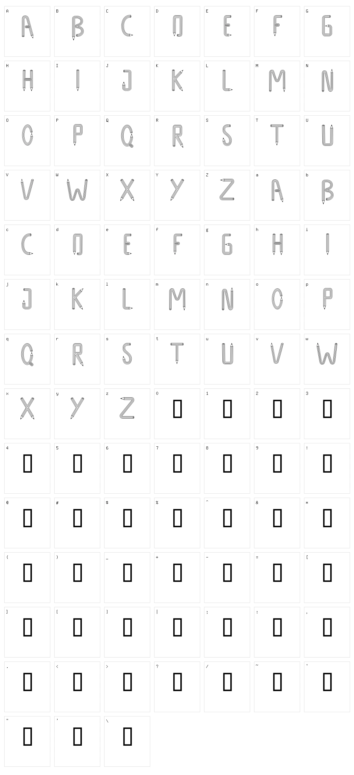 Design Design Character Set