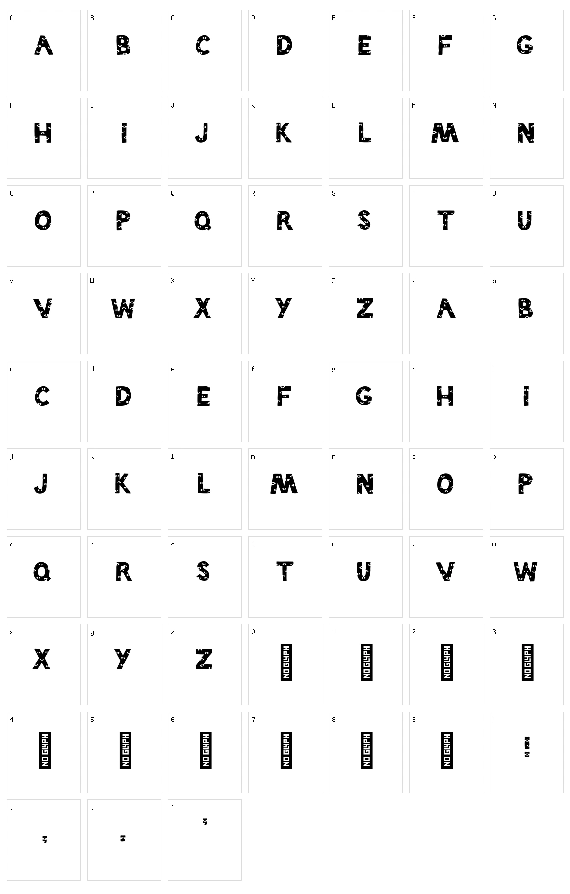 Drake Viewz Character Set