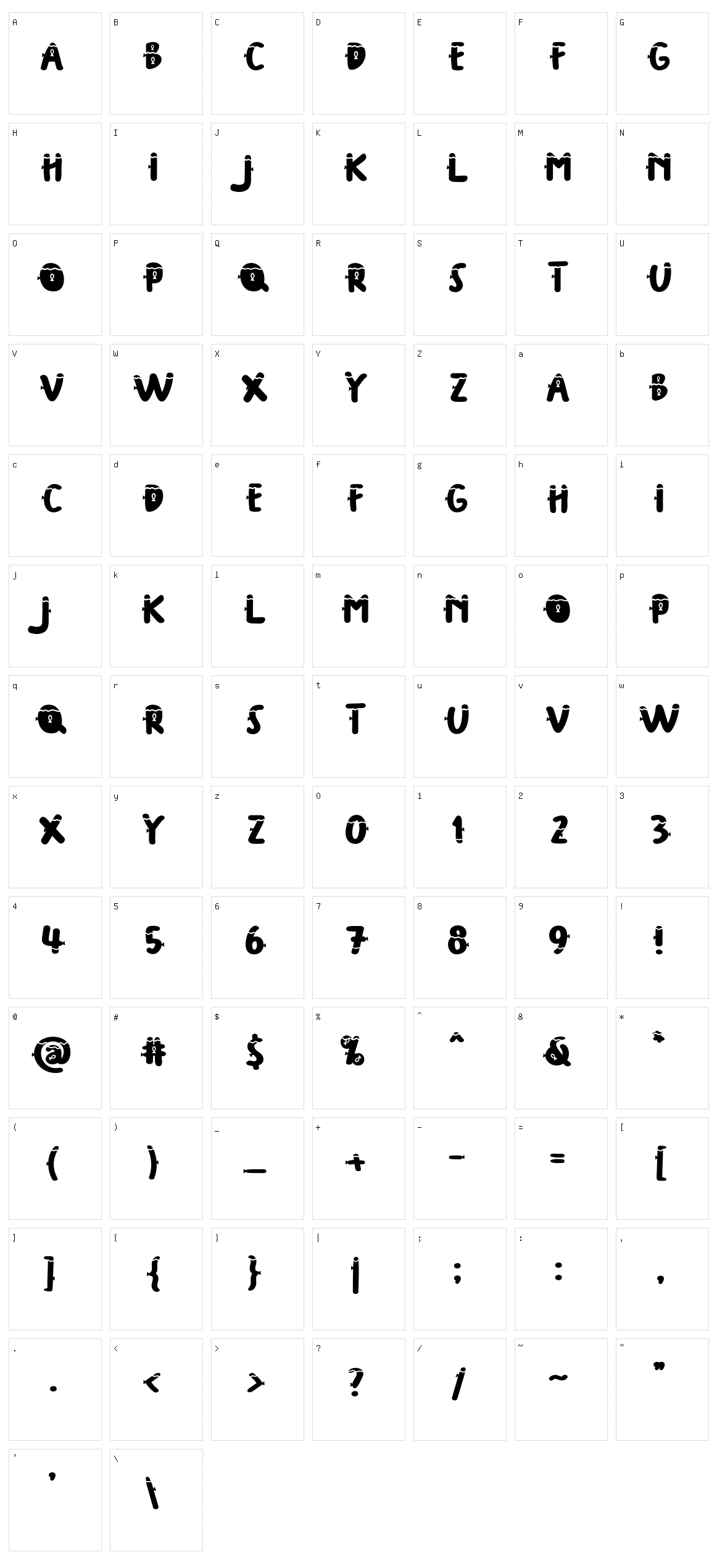Fisherman Character Set