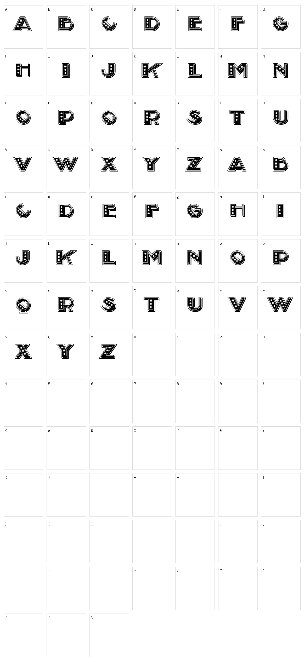 Illinois Character Set