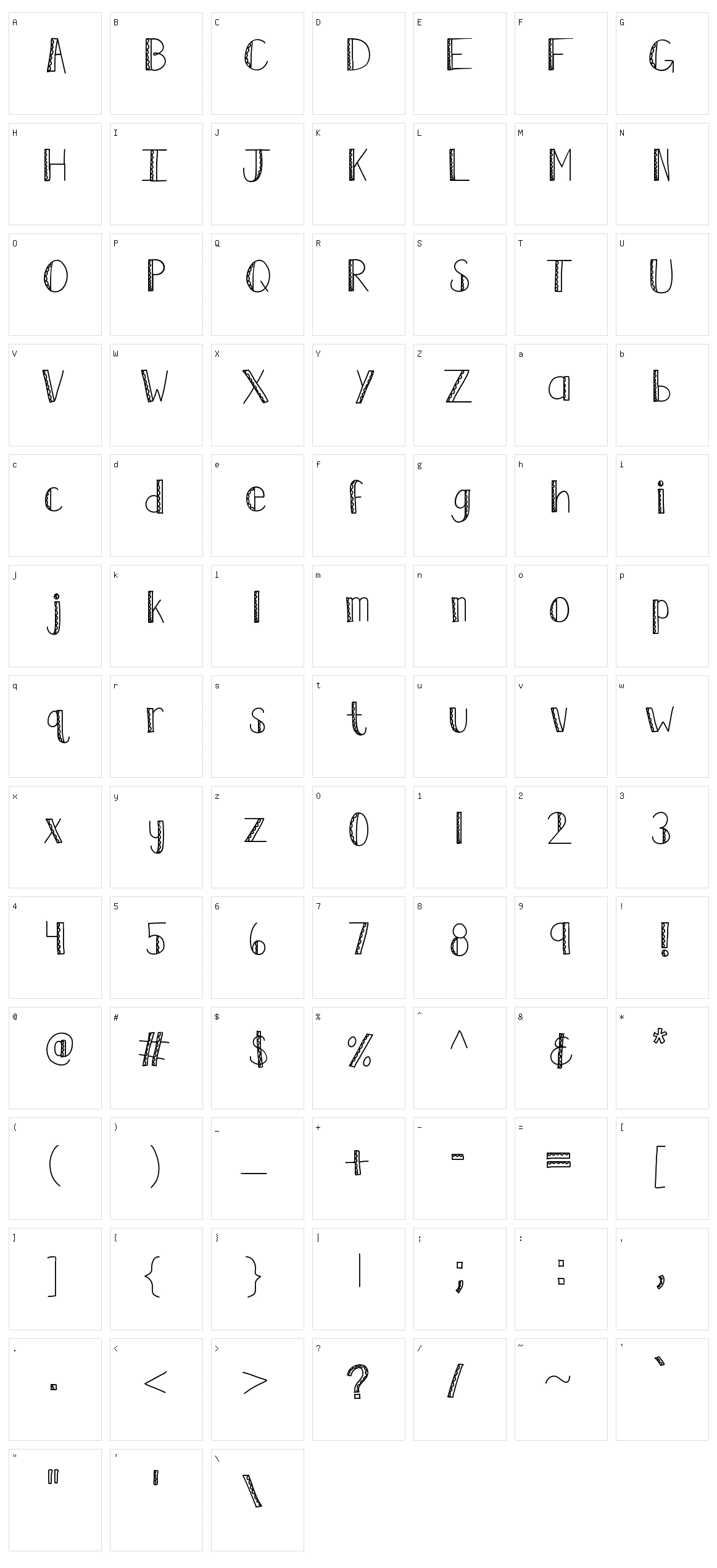 KB Ruffled Feathers Character Set