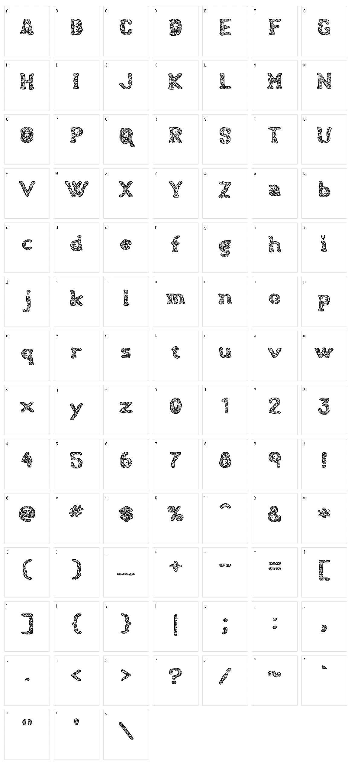 Haunting Spirits Character Set