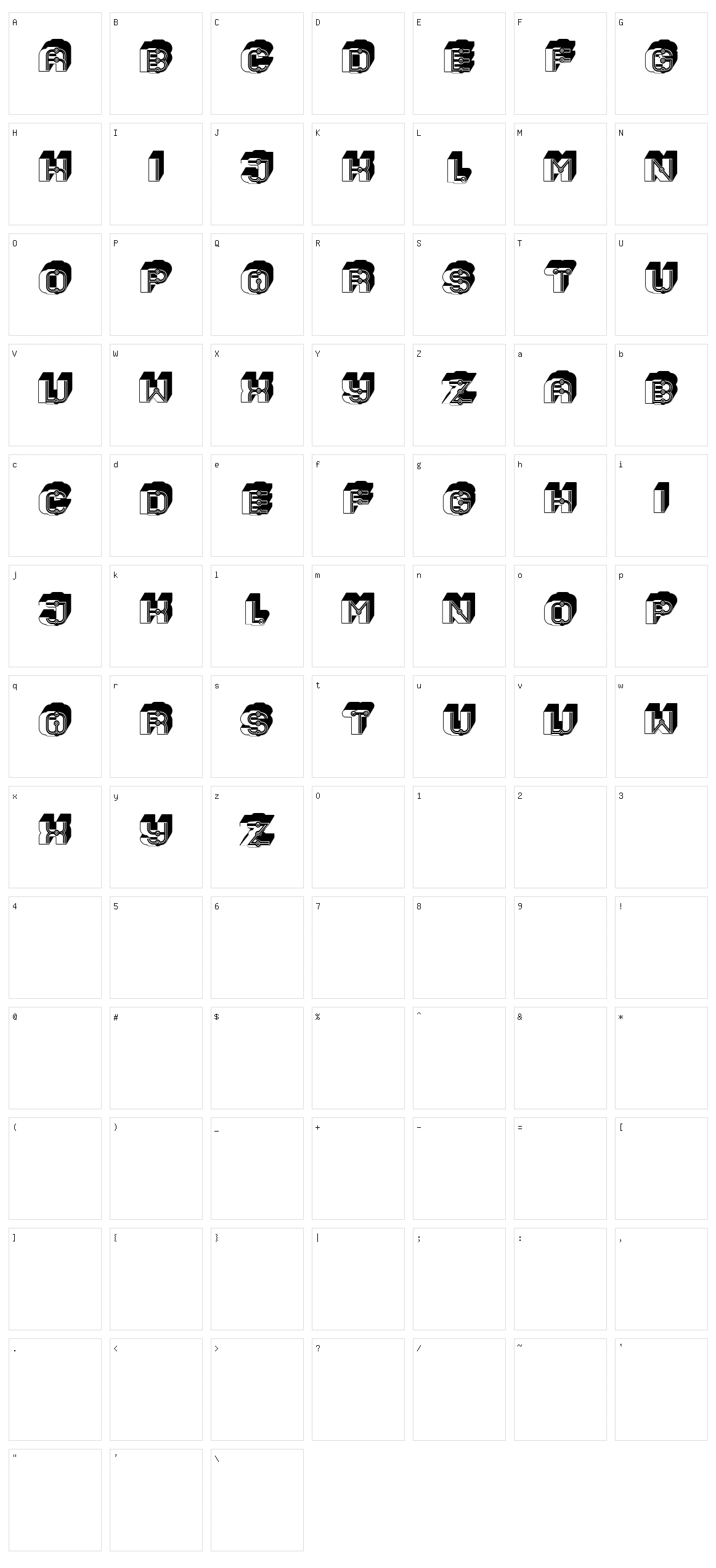 Labor Character Set