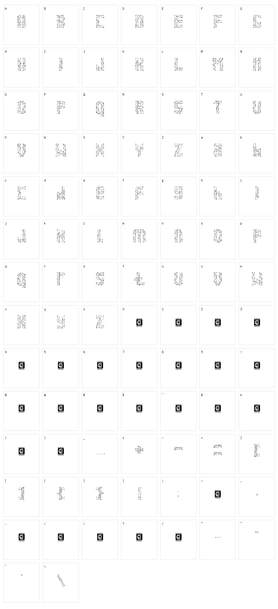 Networld Character Set