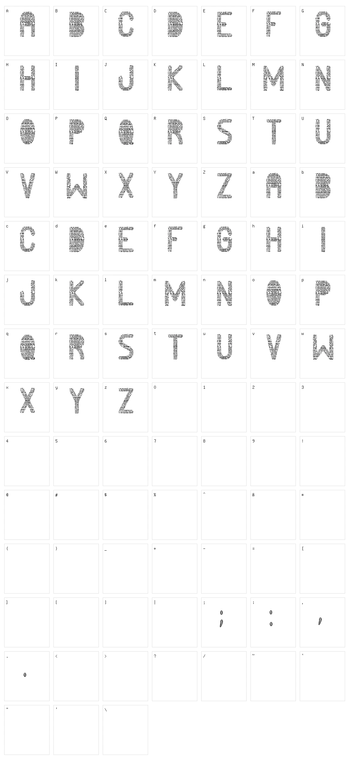 News papers ST Character Set