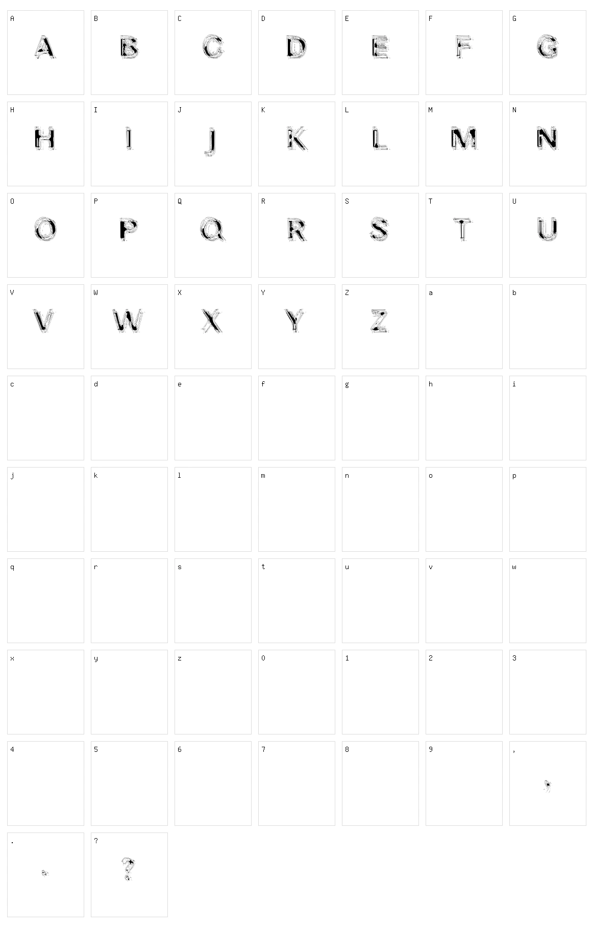 Nibiru Character Set