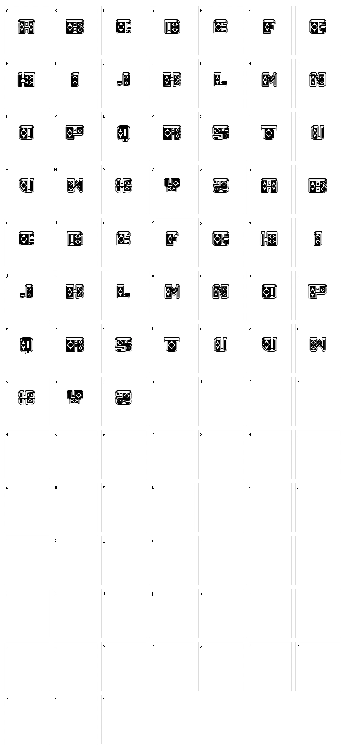 Owesifazane Character Set