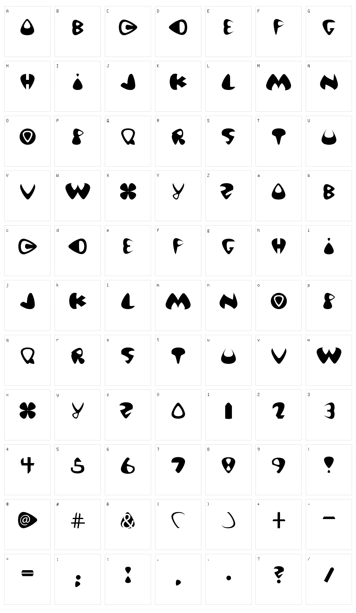 Pick of Destiny Character Set