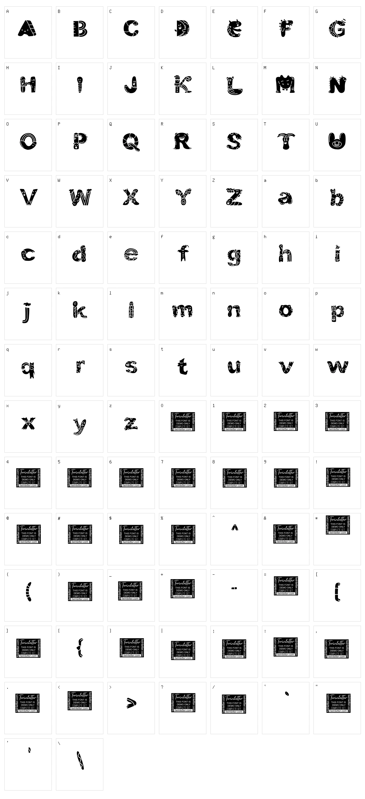 Play Toon Character Set