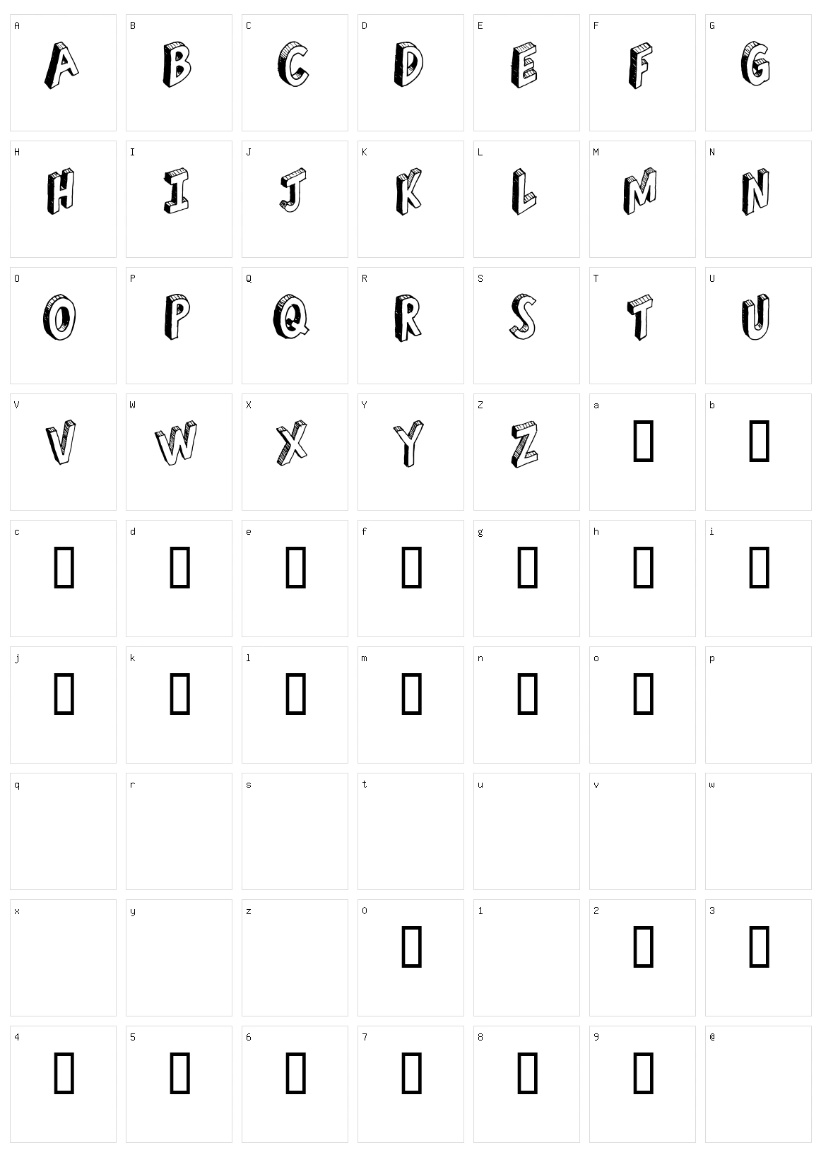 Refuse Trip Character Set