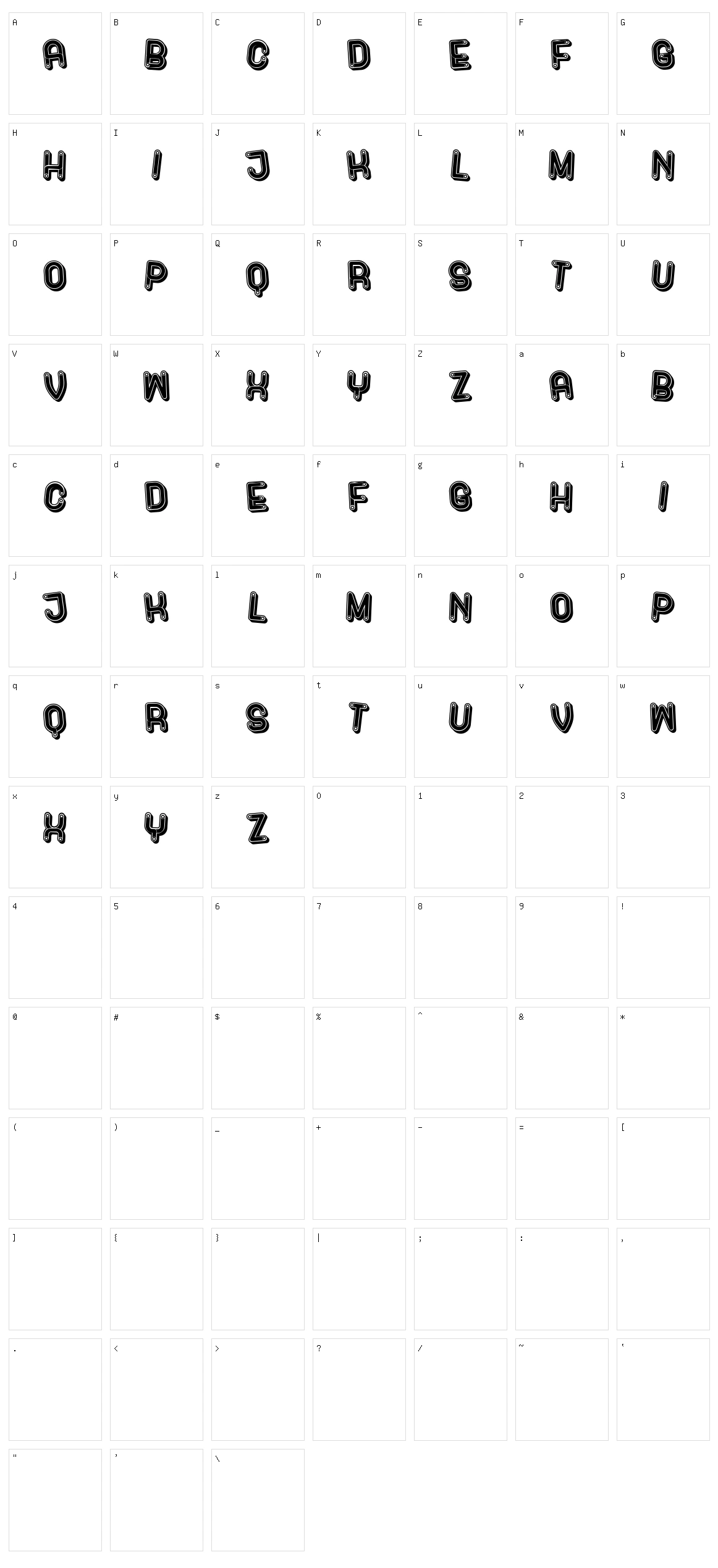 Scheme Character Set