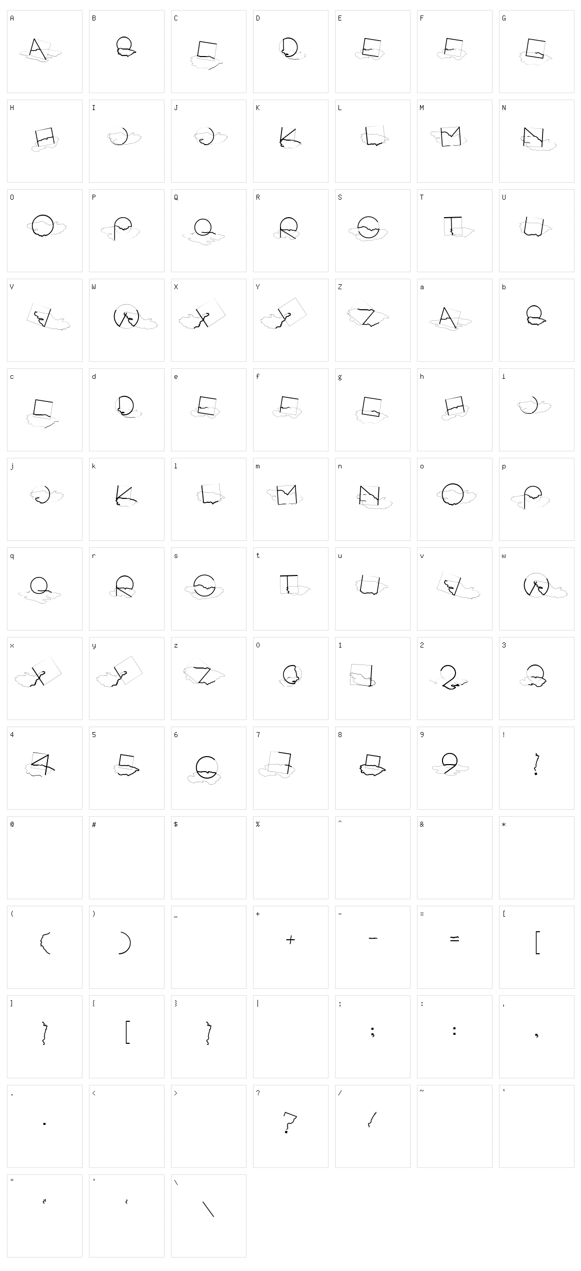 Soul Puddle Character Set