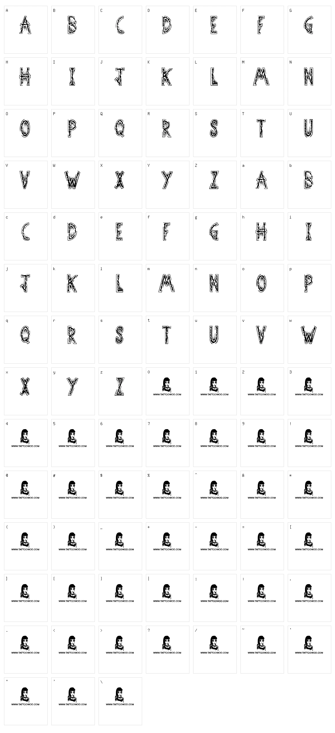 Street Fighter Character Set