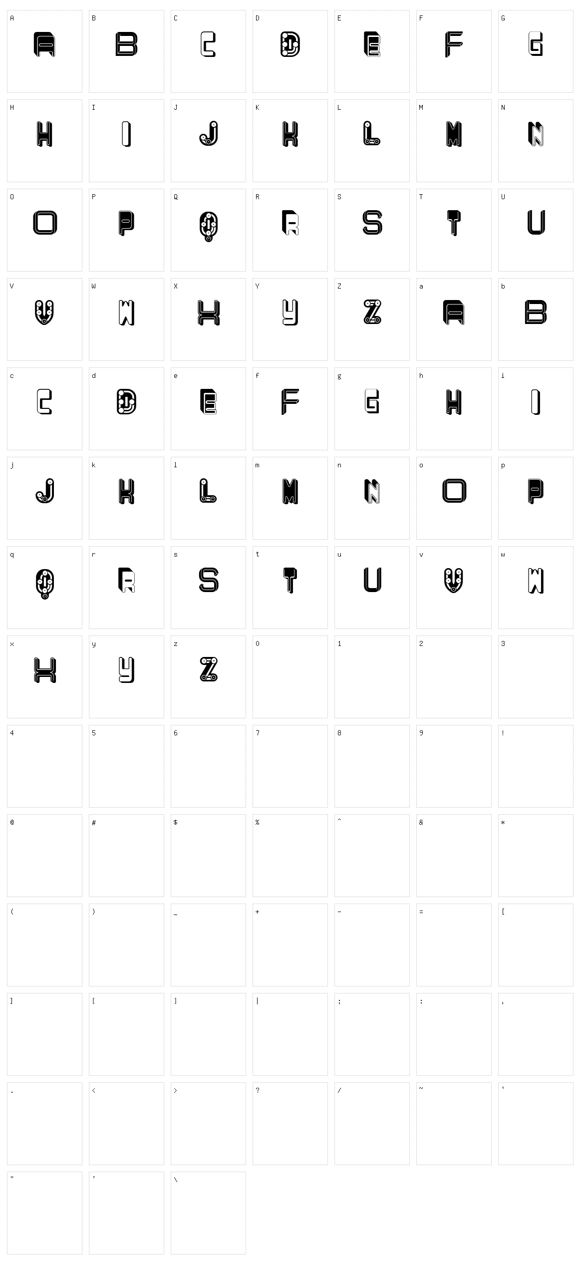 Today Character Set