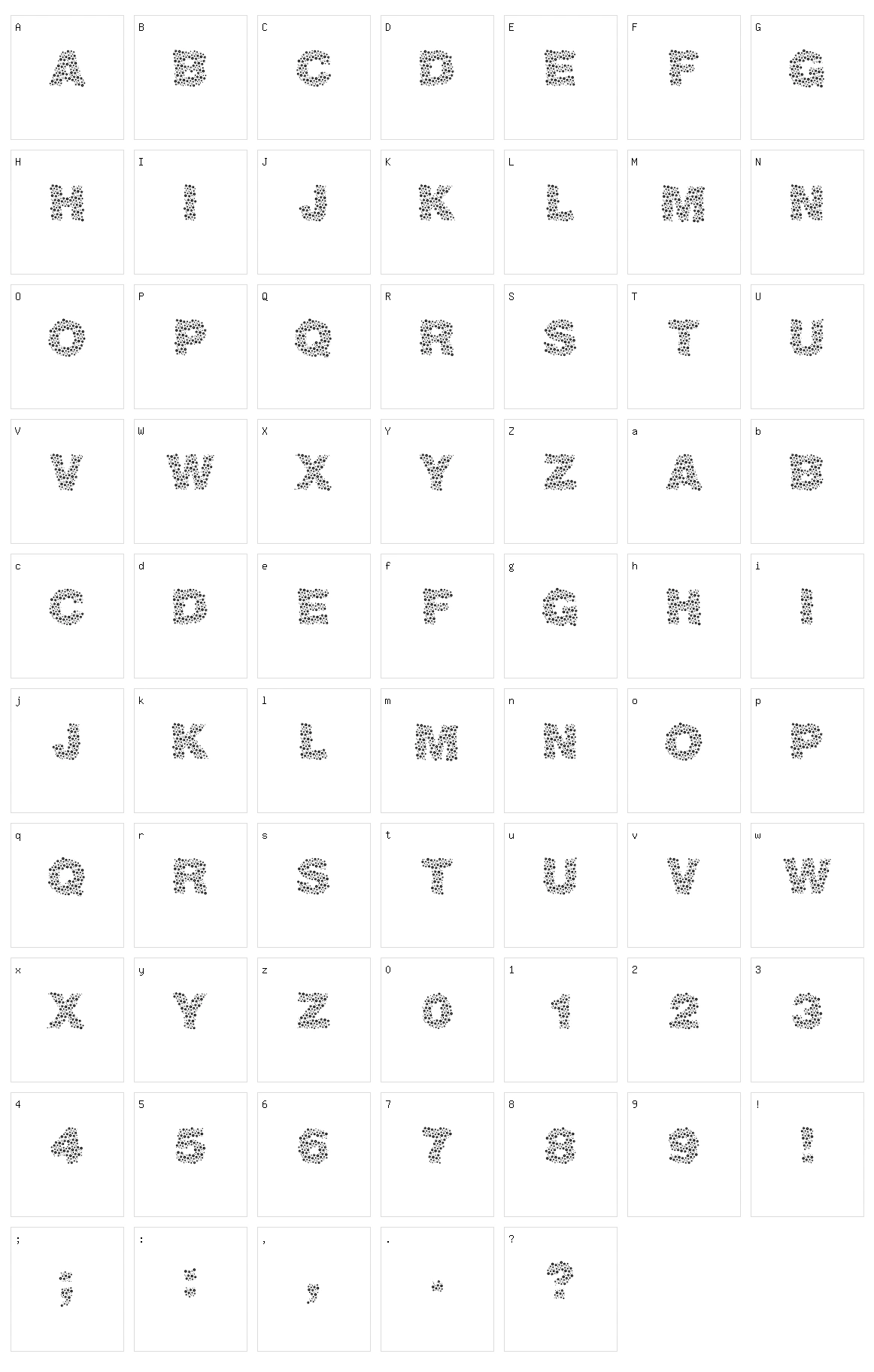 Viktoria Character Set