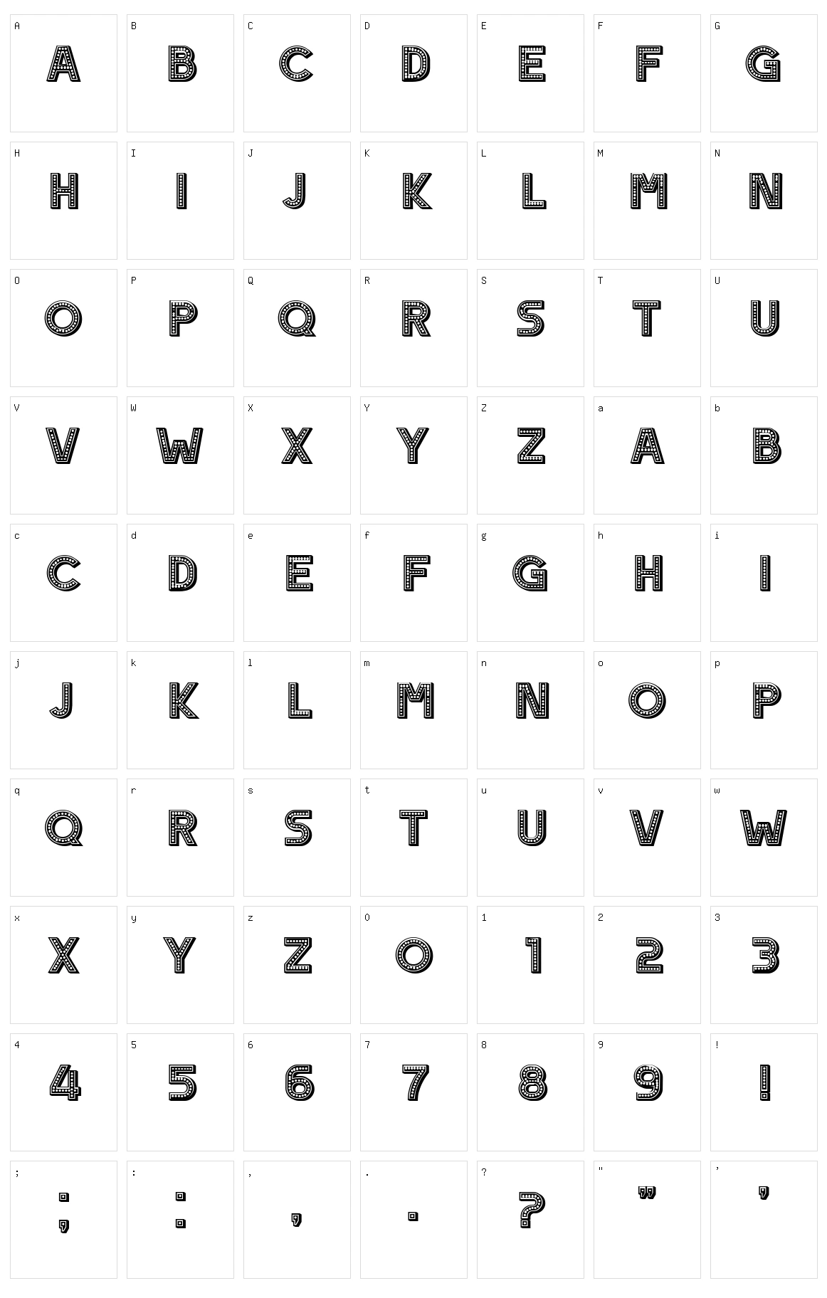 Vivaldi Character Set