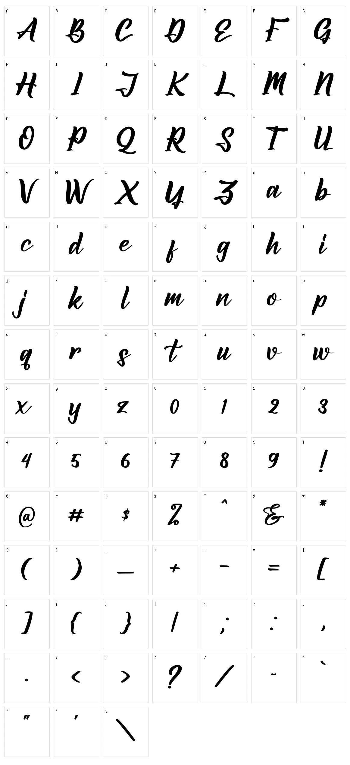 Amsterdam Jungleria Character Set