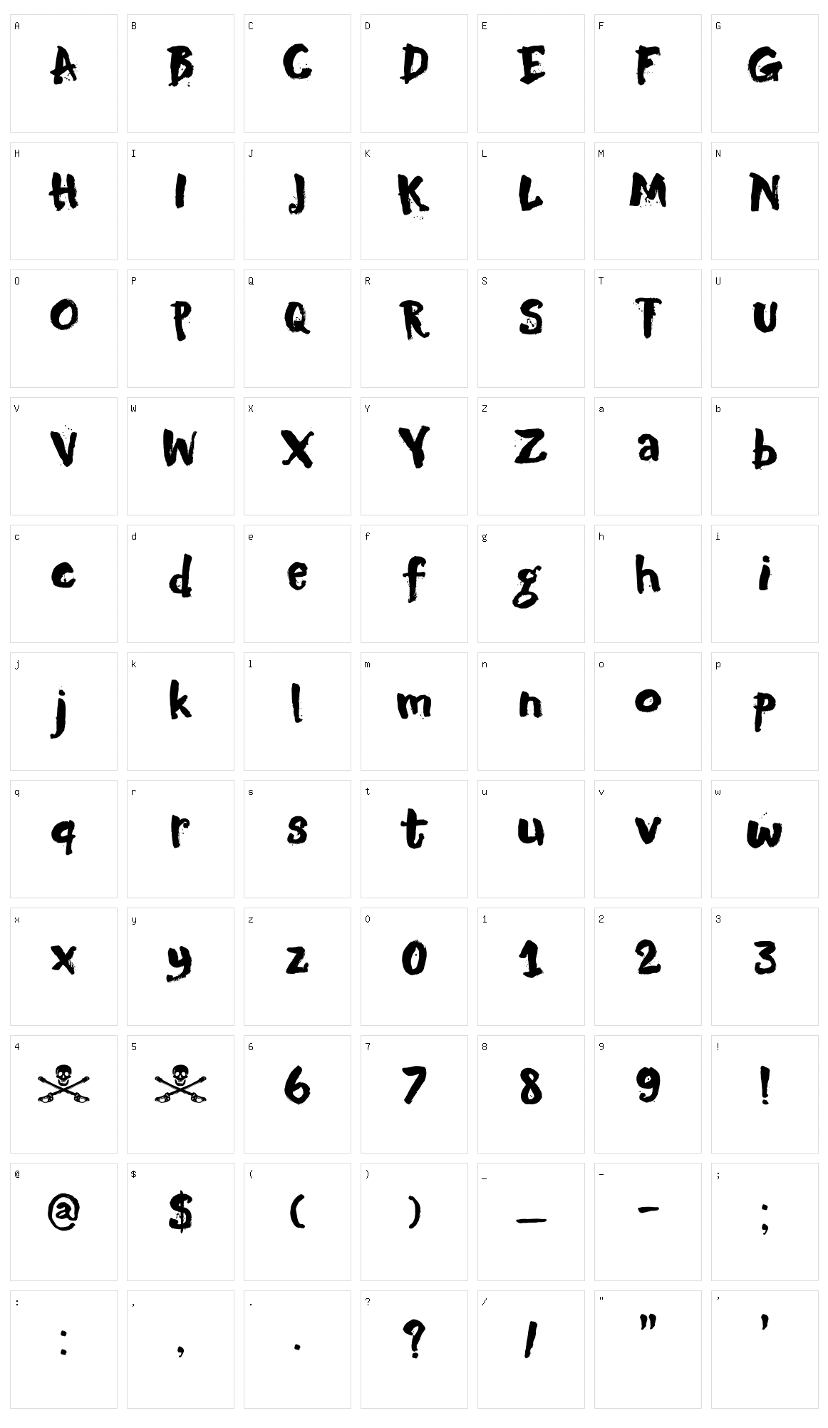 DK Motley Crew Character Set