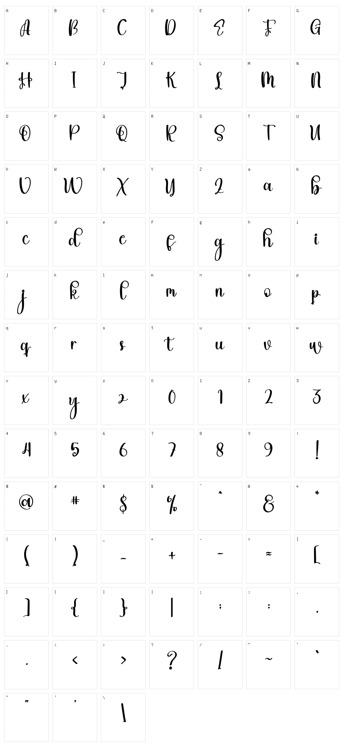 Moms Character Set