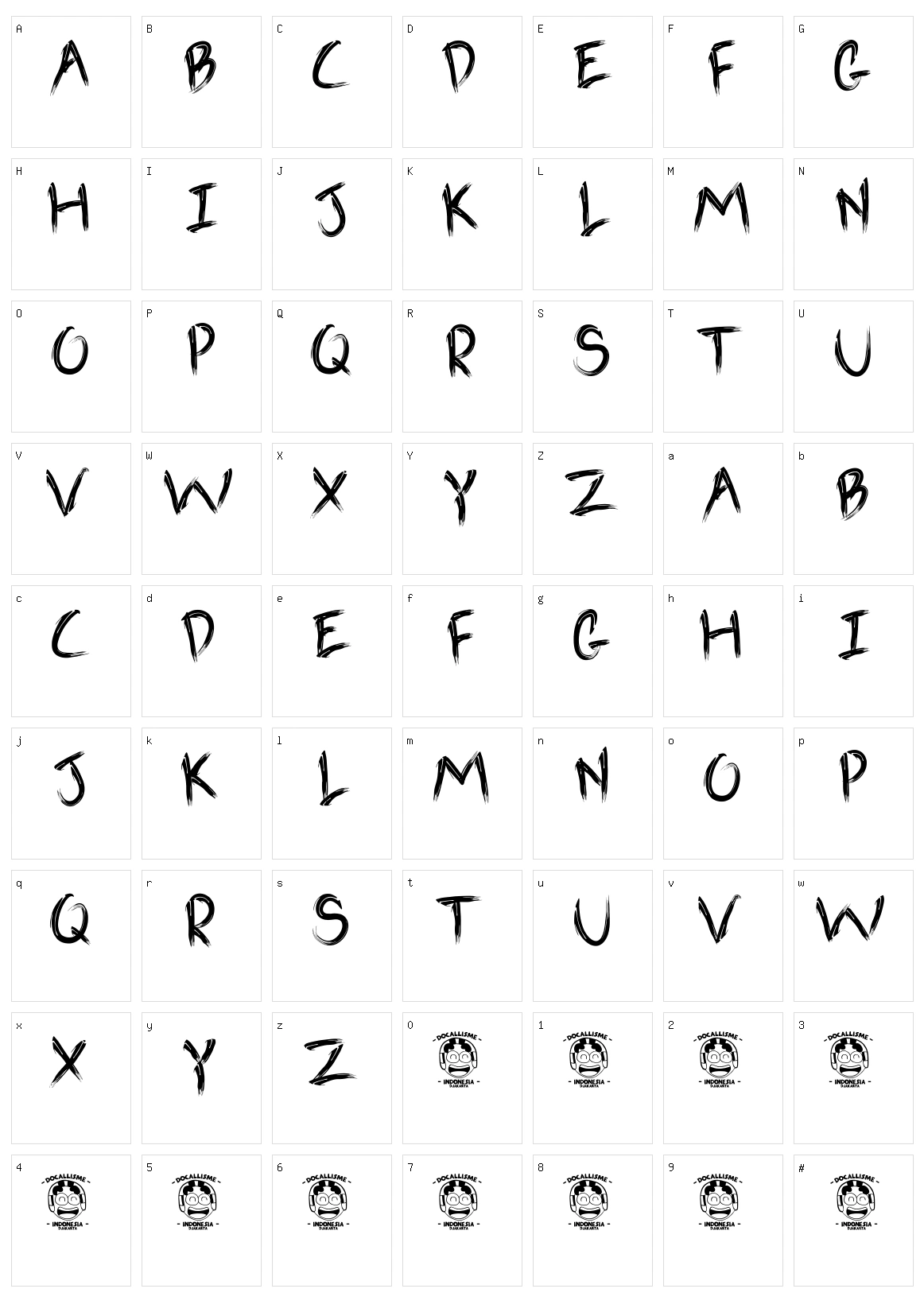 Goblins Character Set