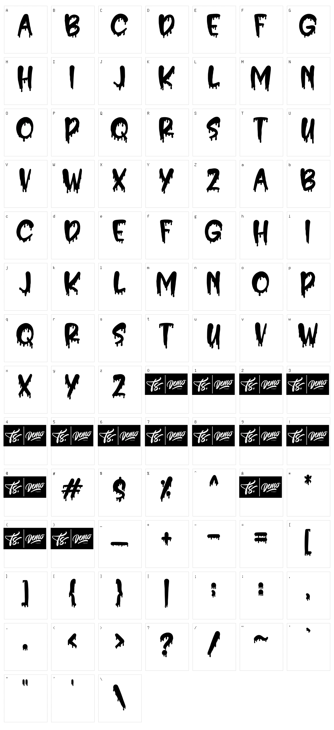 Hello Crush Character Set