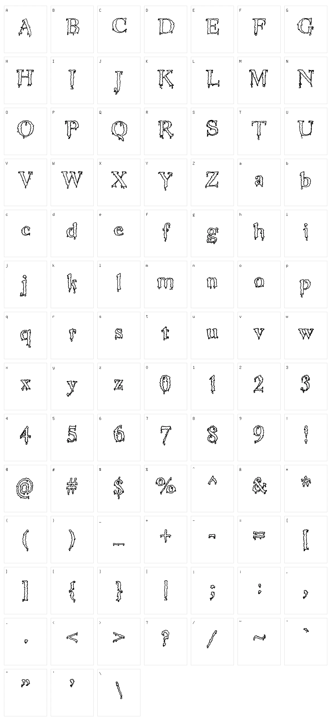 Jinkeez Character Set