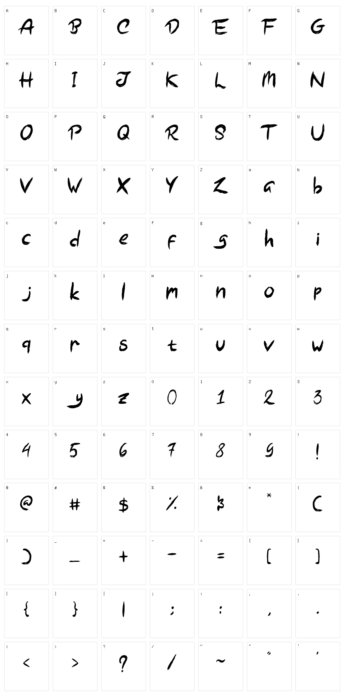 Night Story Character Set