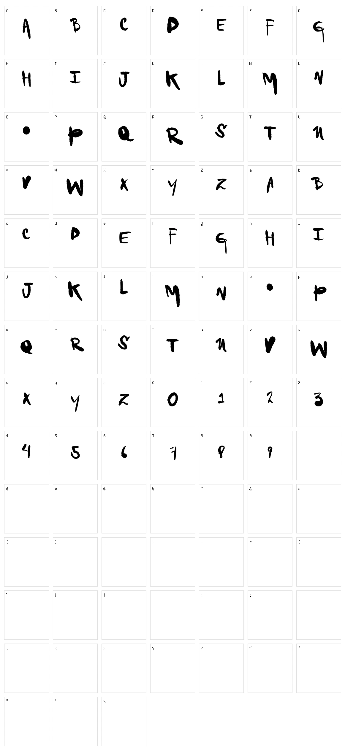 Vtks Suculenta Character Set
