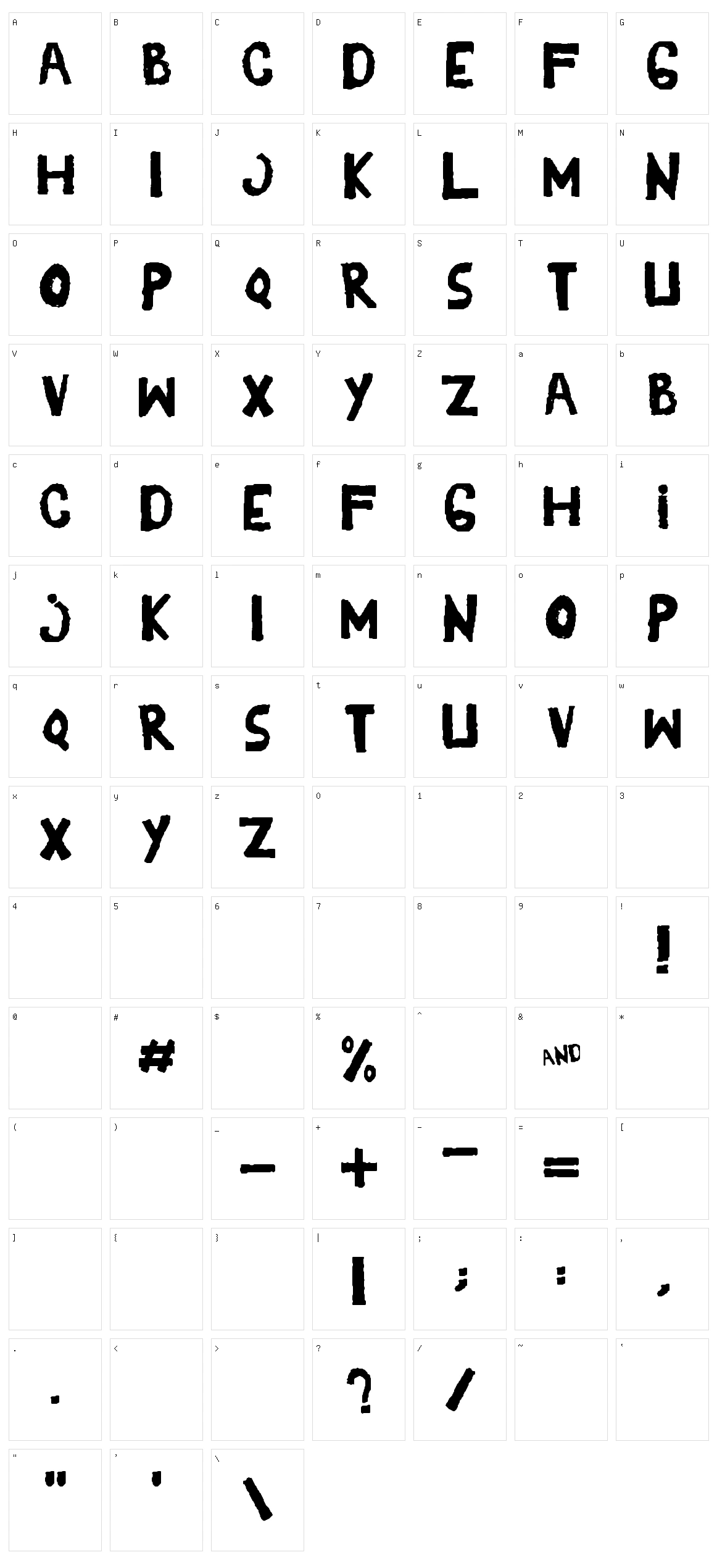 Yes! Character Set