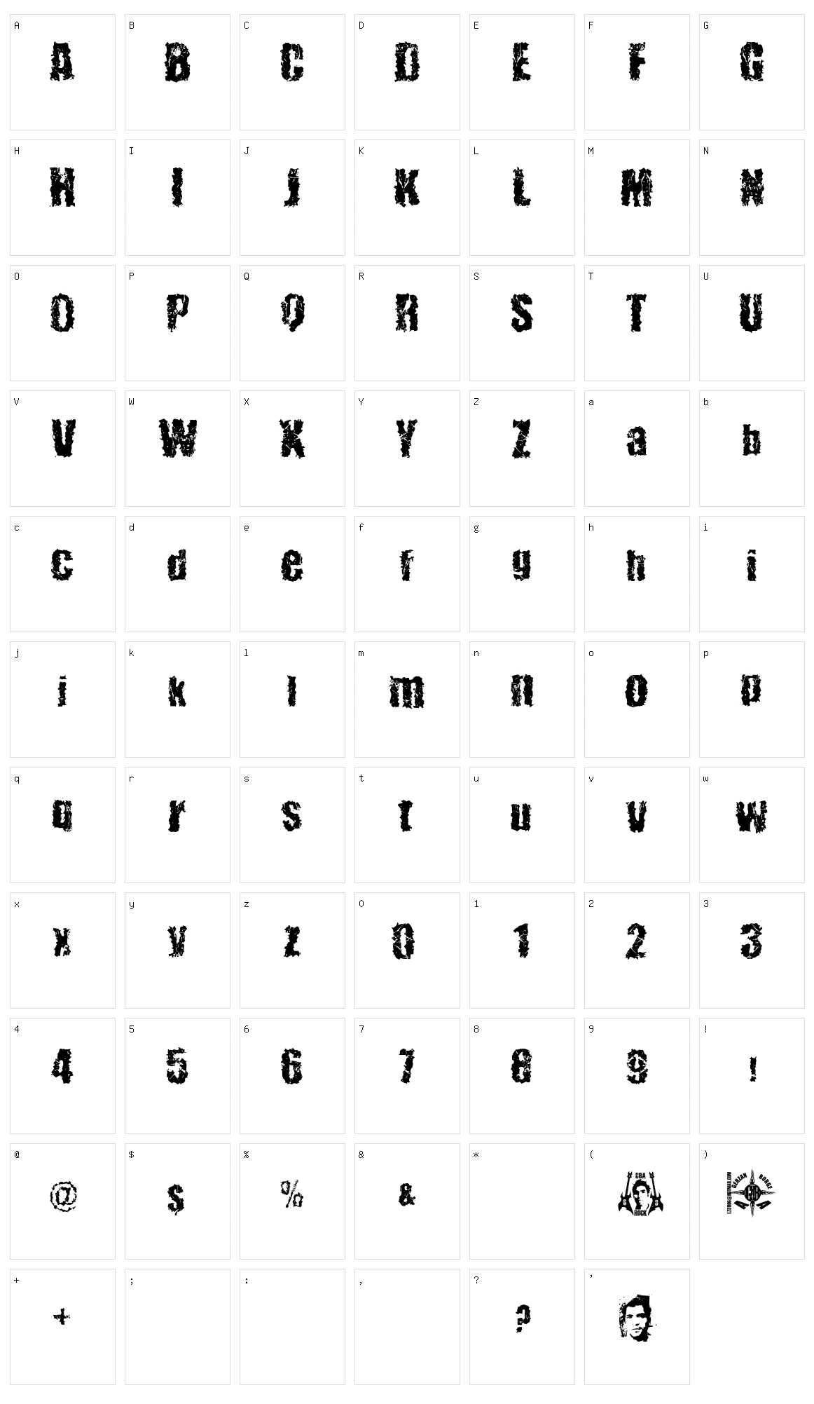 48 Ver Lost Character Set