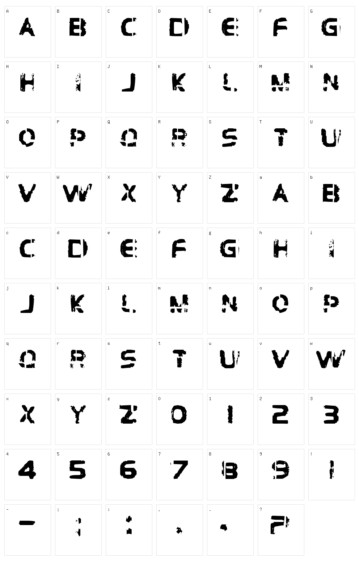 BD Brockelmann Character Set