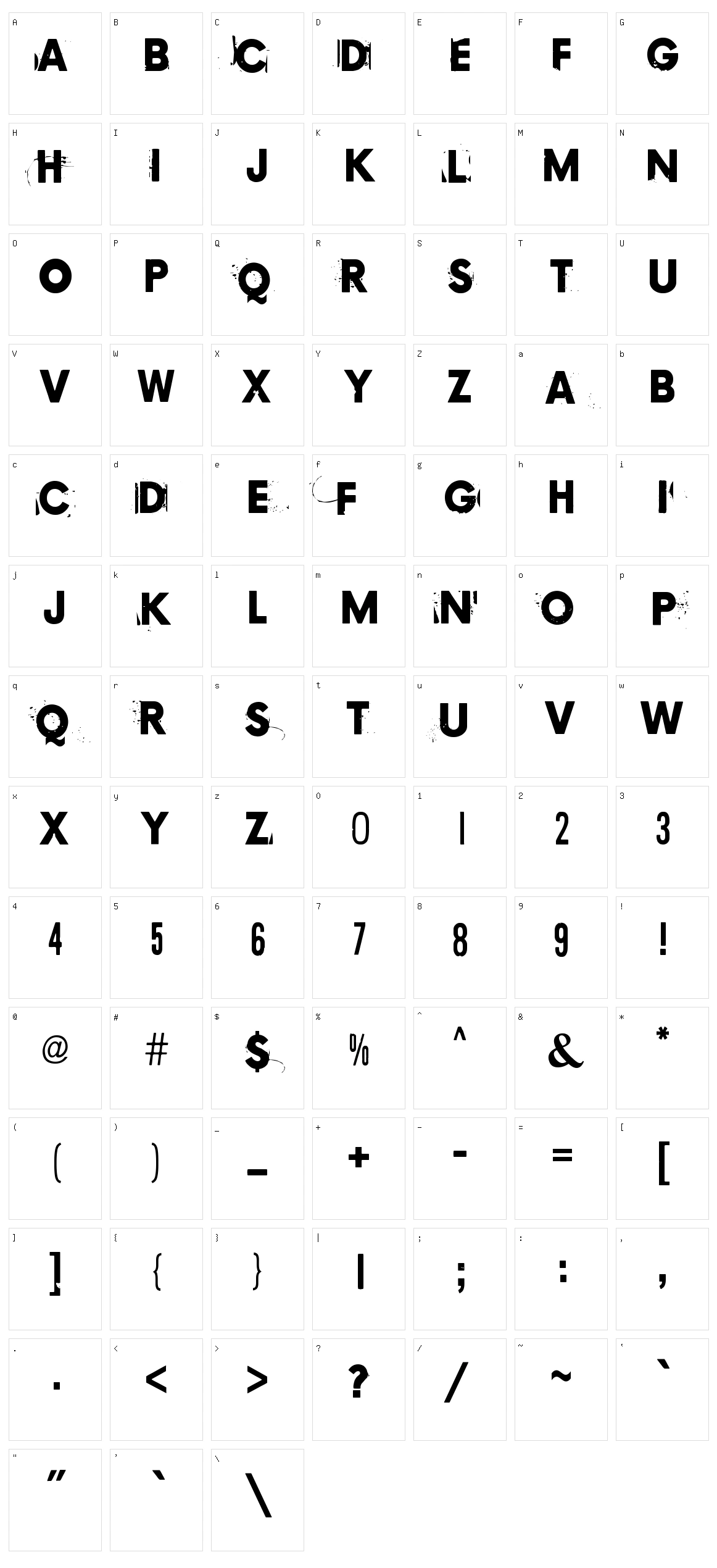 Copy 239 Character Set