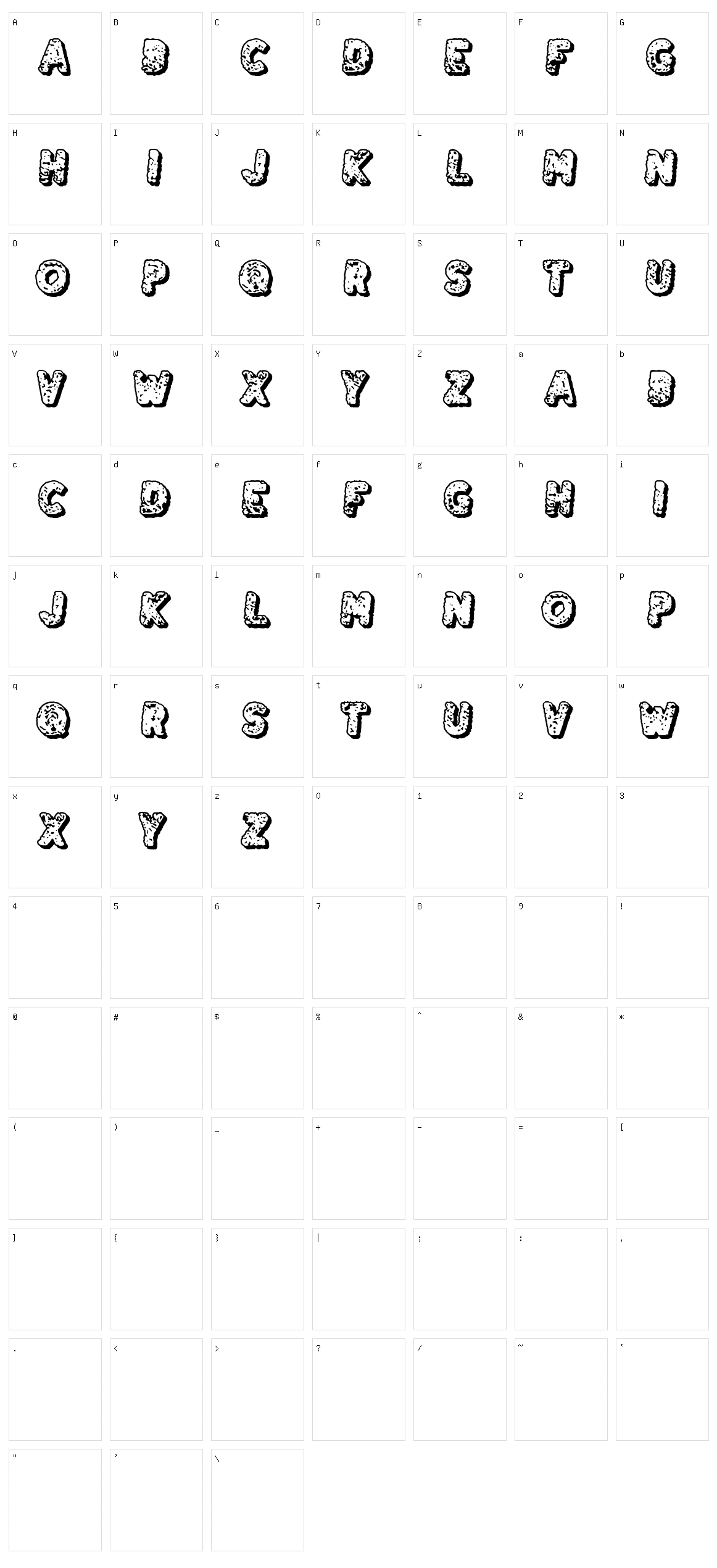 Destroy the Enemy Character Set