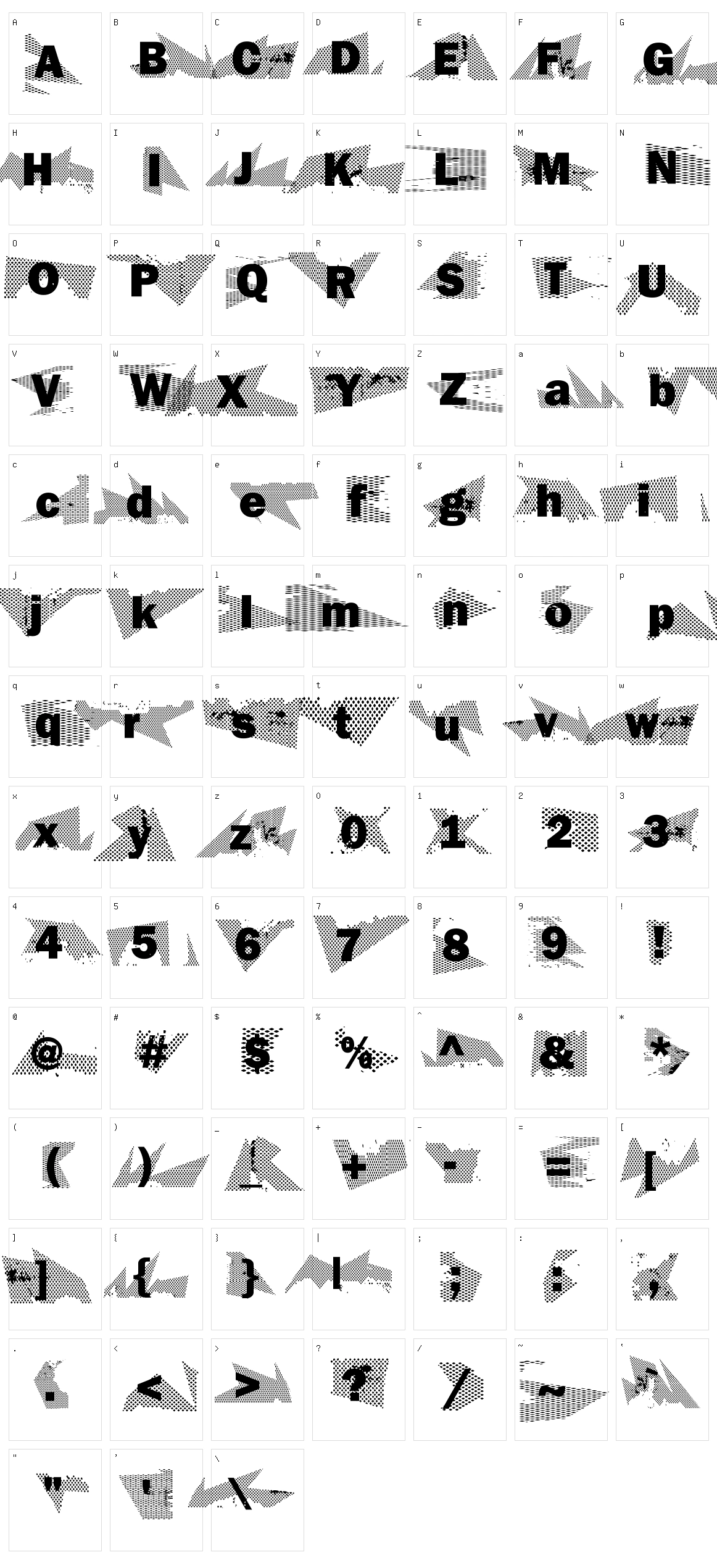 Love Runs Out Character Set