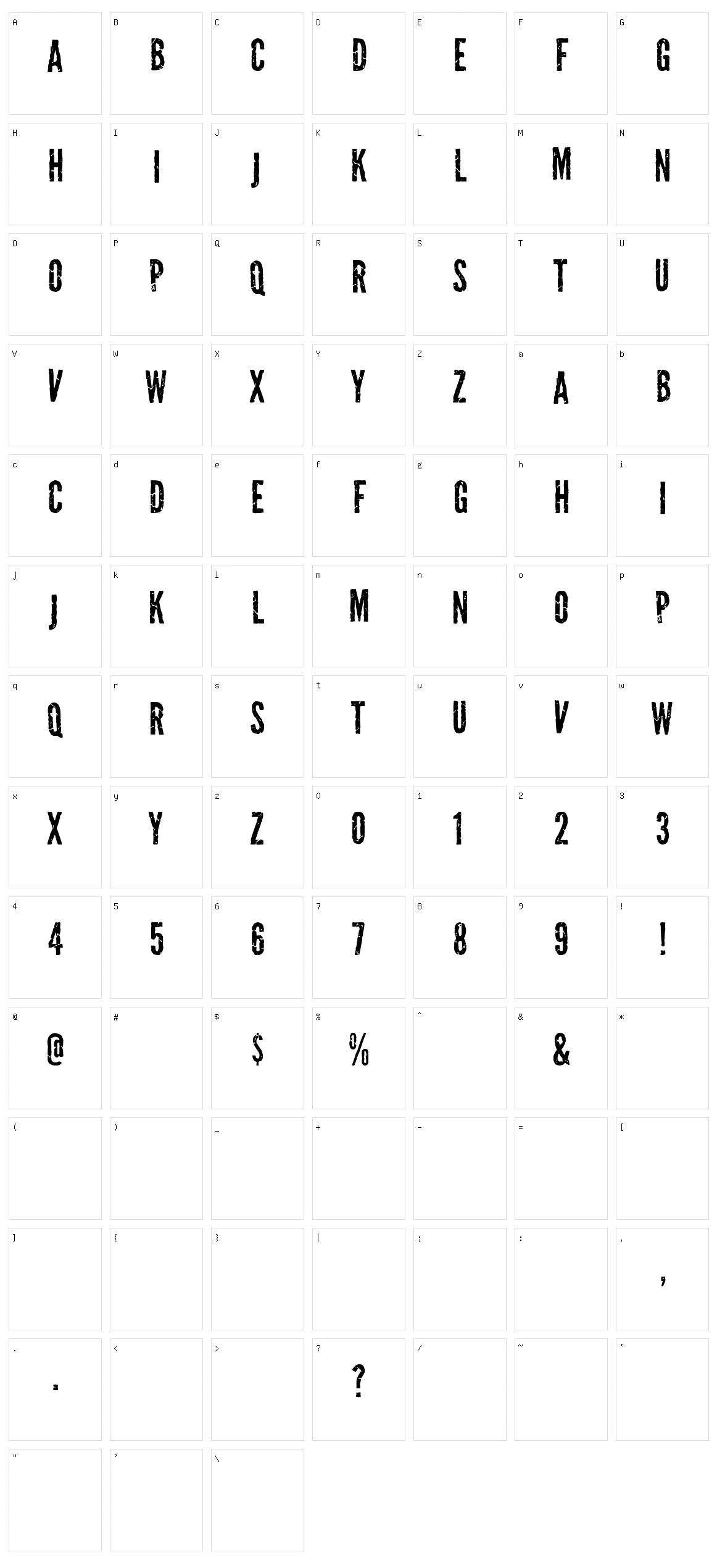 Scratch Night Team Character Set