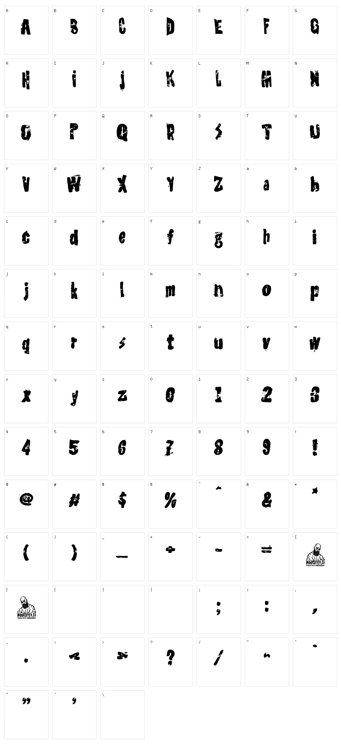 Social Crisis Character Set