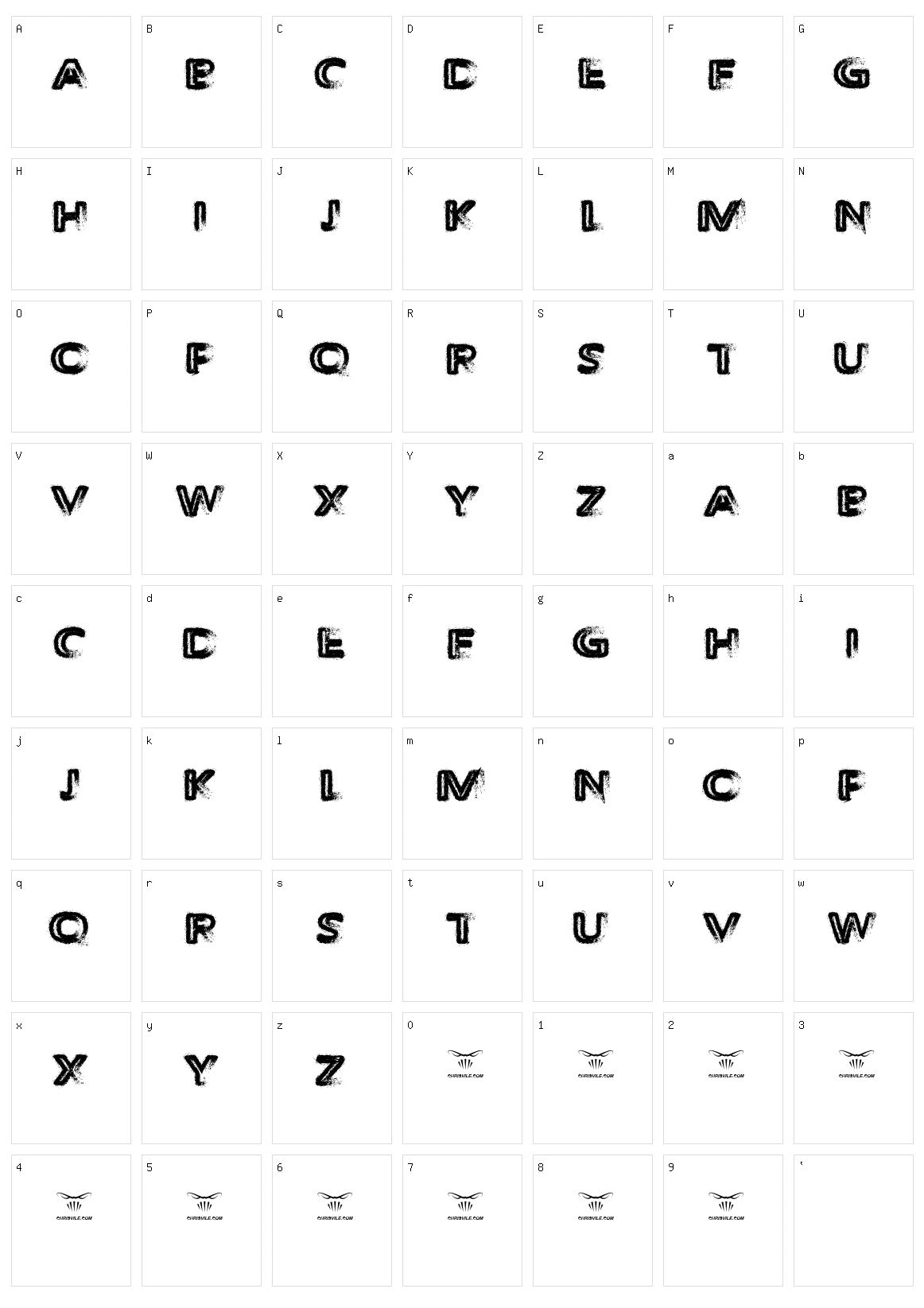 The Decompozed Character Set