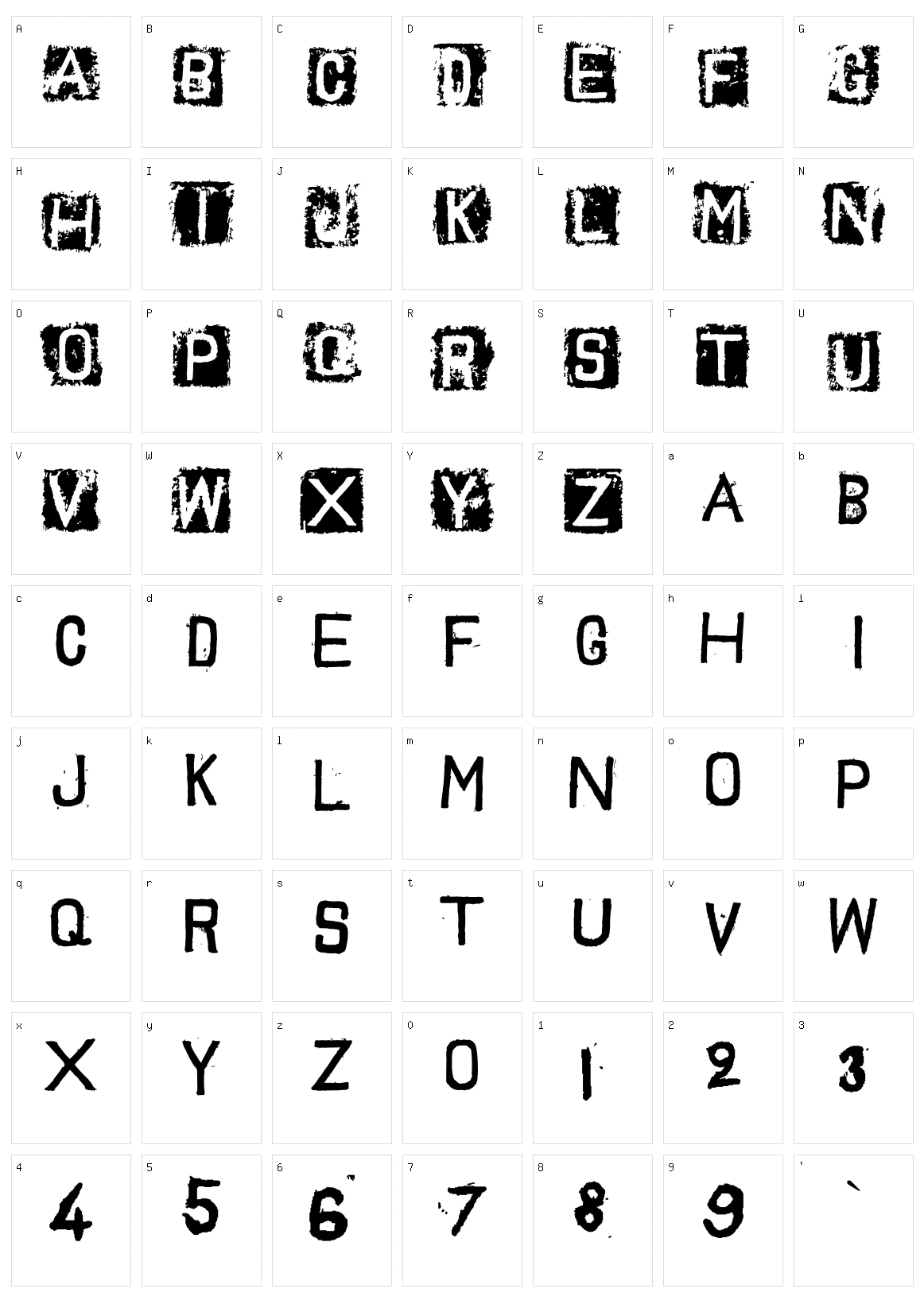 Trash Toys 02 Character Set