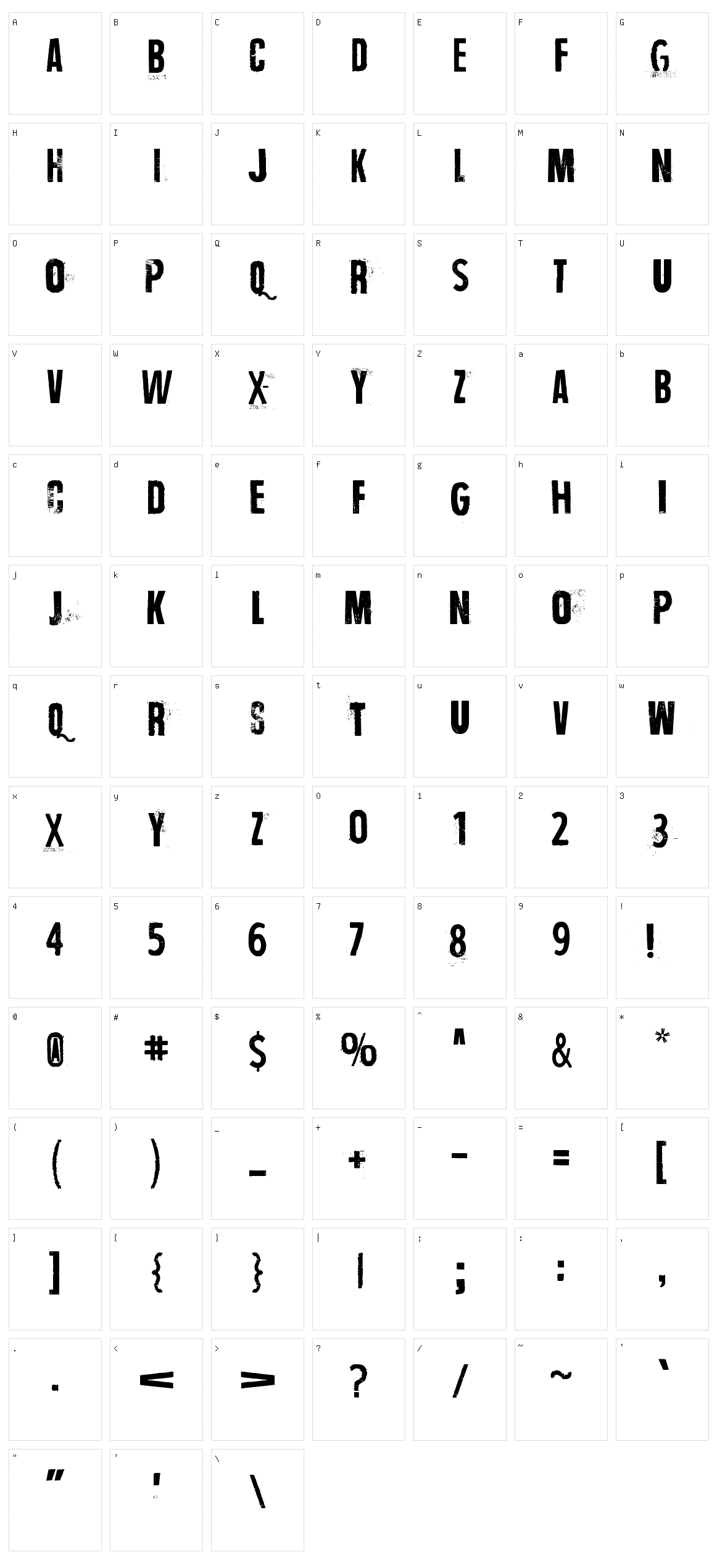 Wrong time, wrong place Character Set