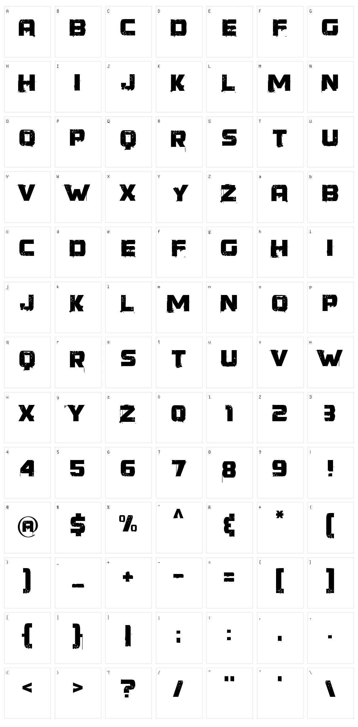 Younger Than Me Character Set