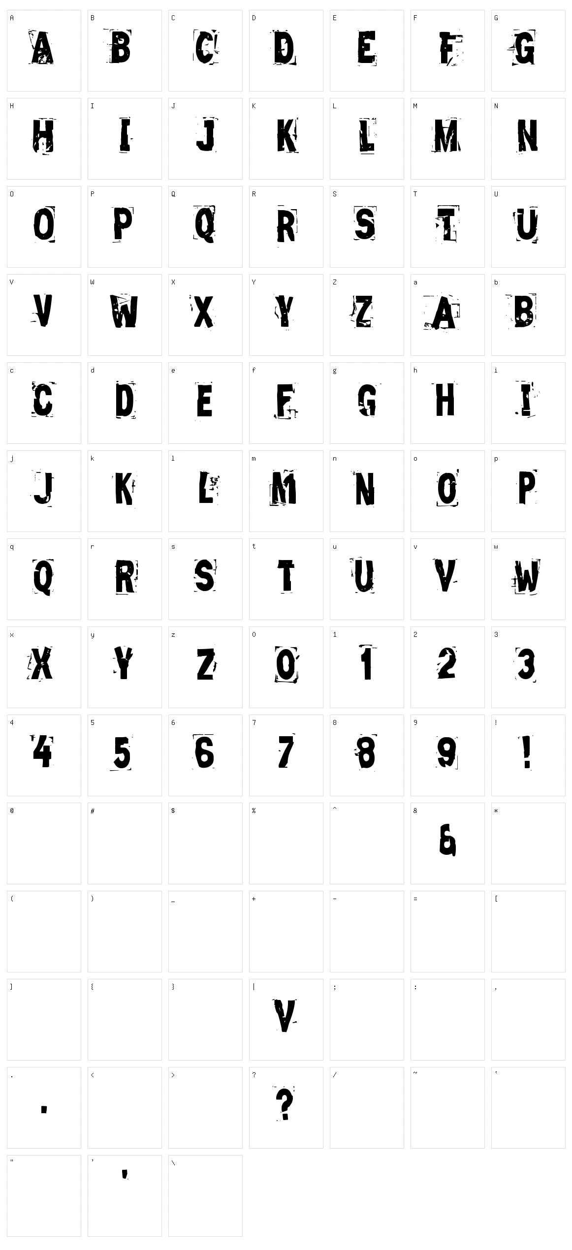 Zero & Zero Is Character Set