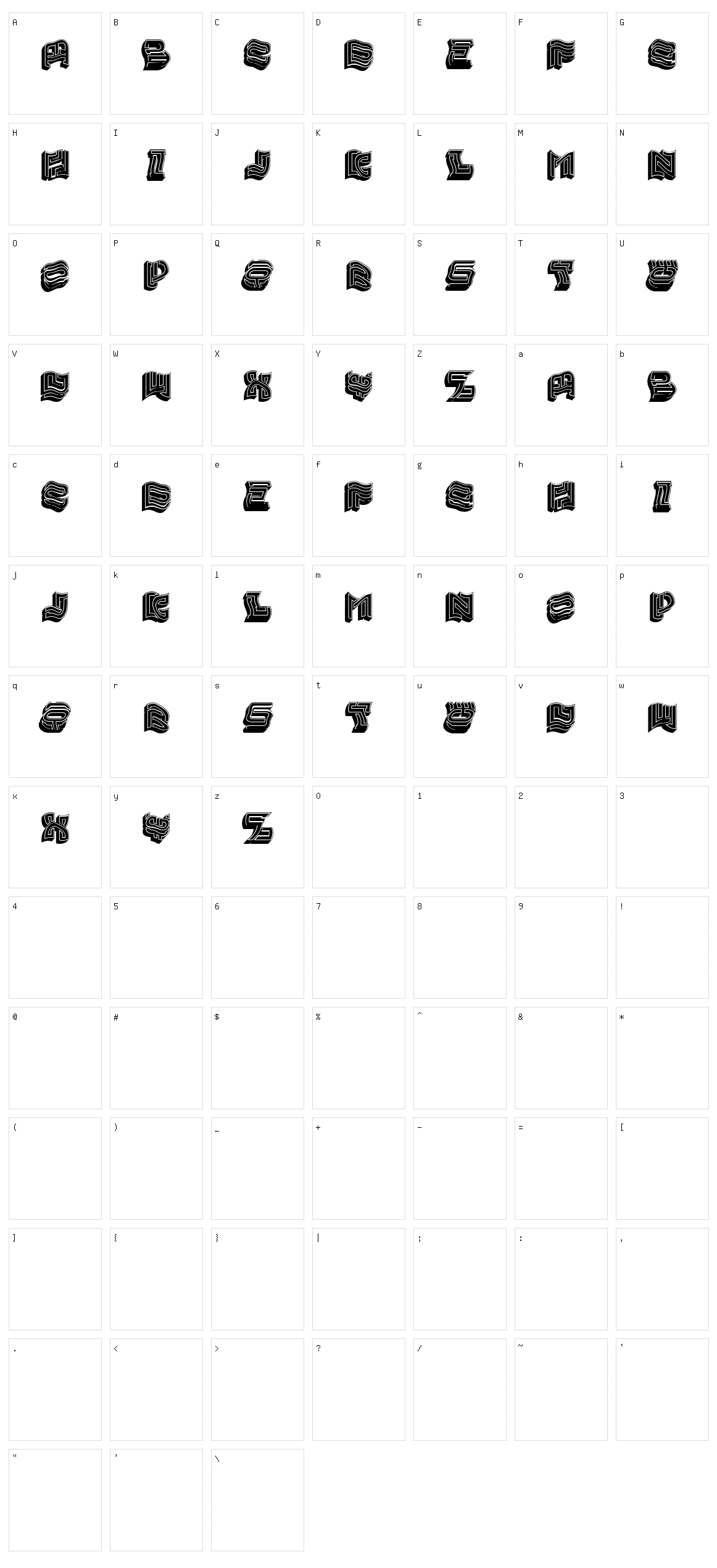 Balaton Character Set