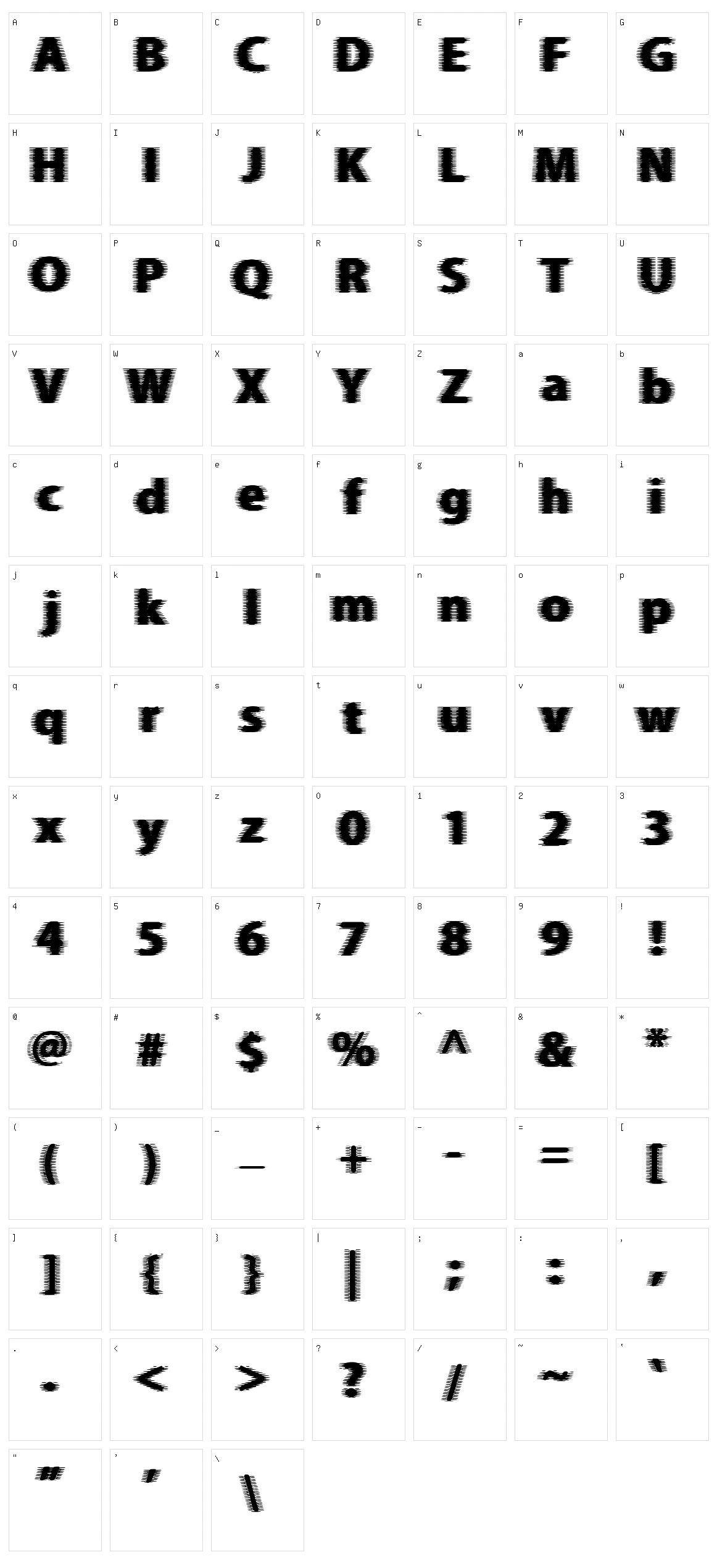 Beer Goggles Character Set