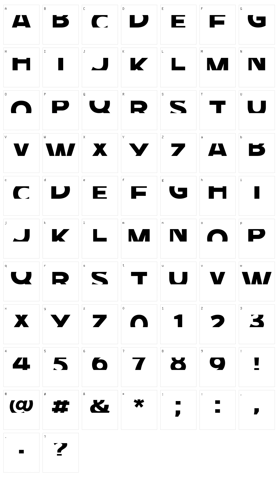 Big City Vibes Character Set