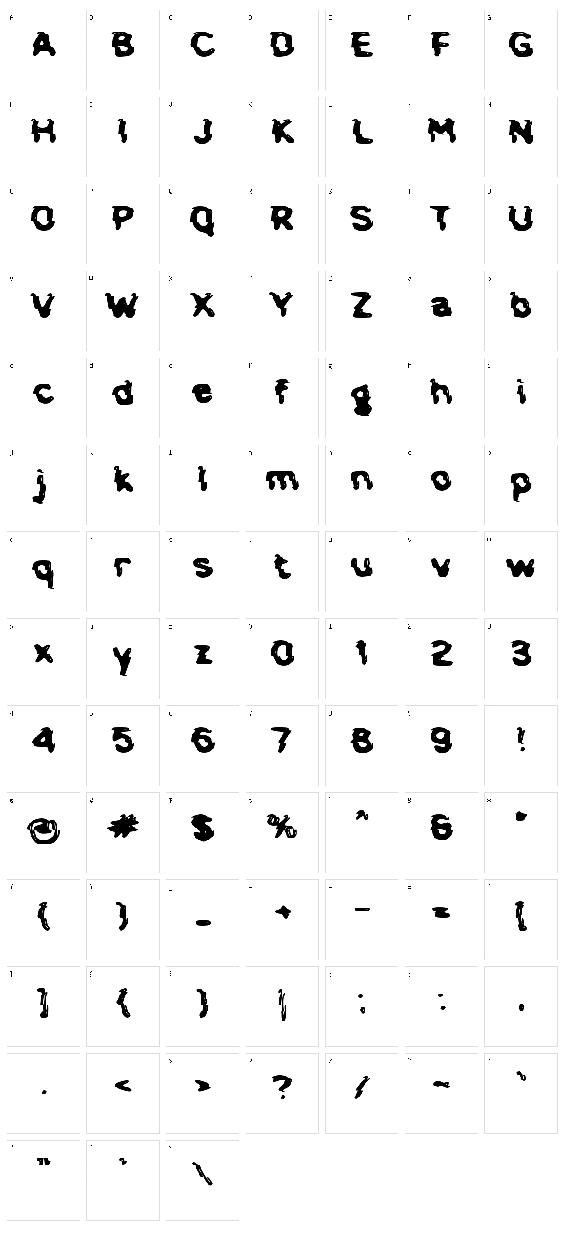 d Dilema Character Set